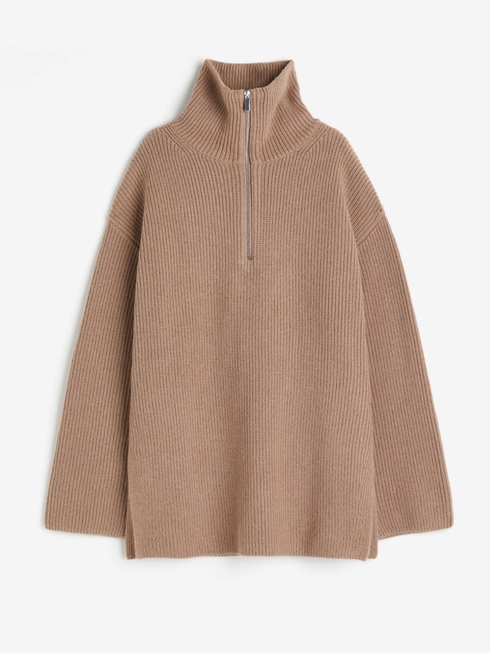 H&M Oversized Half Zip Sweater Size XS